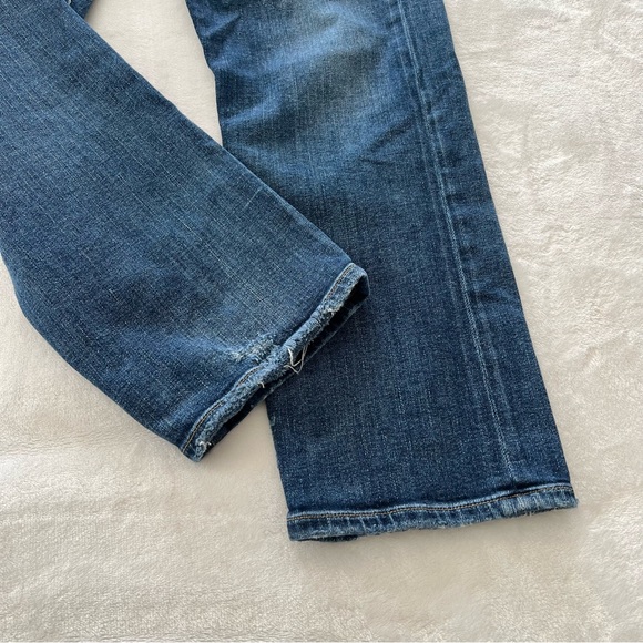 AGOLDE Isabel Slim Fit Boyfriend Starwood Slight Distressed Jeans - Picture 6 of 10